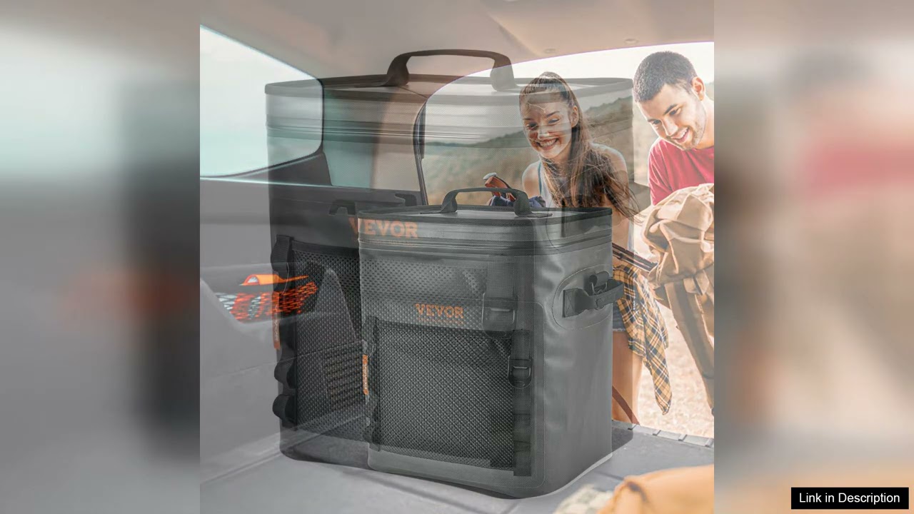 VEVOR Soft Cooler Bag 30 Cans Soft Sided Cooler Bag Leakproof Review