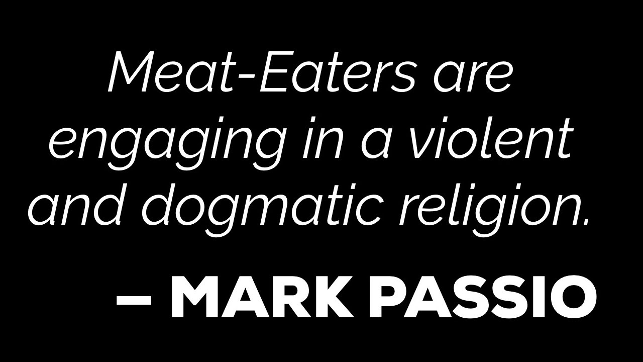 Mark Passio "Meat Eating is a Dogmatic Religion" YouTube