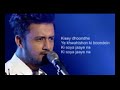 VideoKhoj Com O Saathi Atif Aslam Baaghi 2 2018 Lyrics Video tiger Shroff Disha Patani