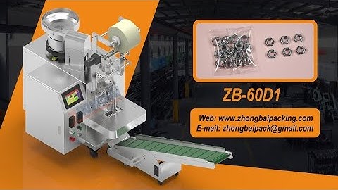 Nut Sorting Bagging Machine, Hardware Nuts Auto Counter Bagger