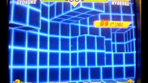 CAPCOM vs SNK 2 kyosuke 100 hits combo