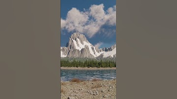 Snowy Mountains | Animation #blender #nature #art