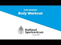 Radboud sportcentrum thuis workout body workout