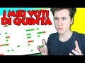 I MIEI VOTI DI QUINTA | Fierik