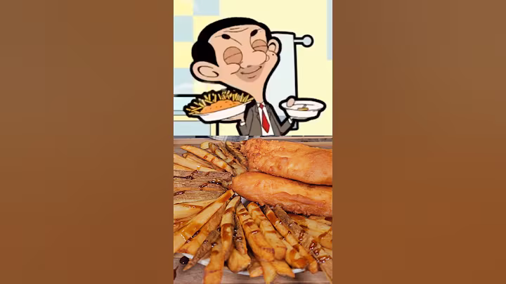 Mr. Bean's Fantas-tish Fish 'n' Chip Fiasco!🐟🍟#shorts #mrbean #cod #fishnchips