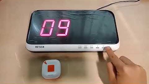 SR-A2003 Monitor: Tutorial on adjusting the volume.