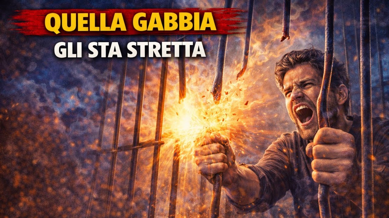 Quella gabbia gli sta stretta 💥