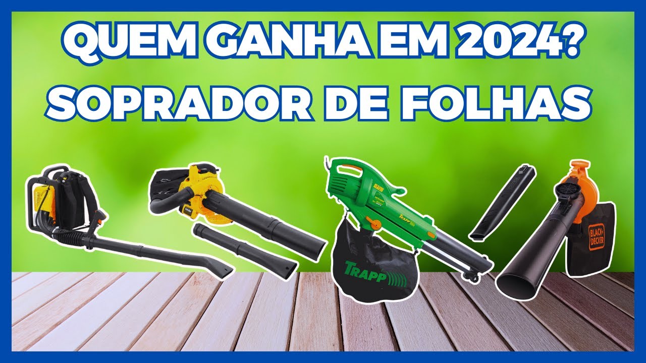 👷‍♂️TOP 4 MELHORES SOPRADORES DE FOLHAS 2024/SOPRADOR FOLHAS CUSTO BENEFÍCIO GASOLINA E ELÉTRICOS