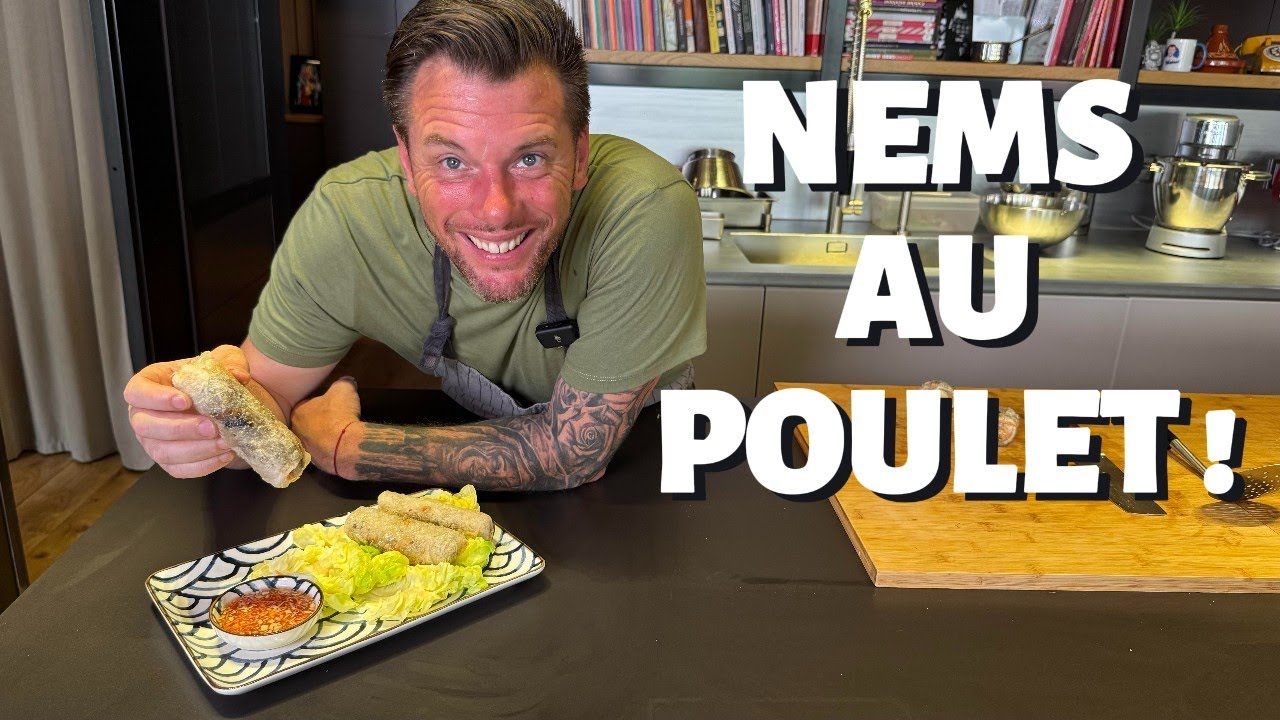 RECETTE DE NORBERT : MES NEMS AU POULET !