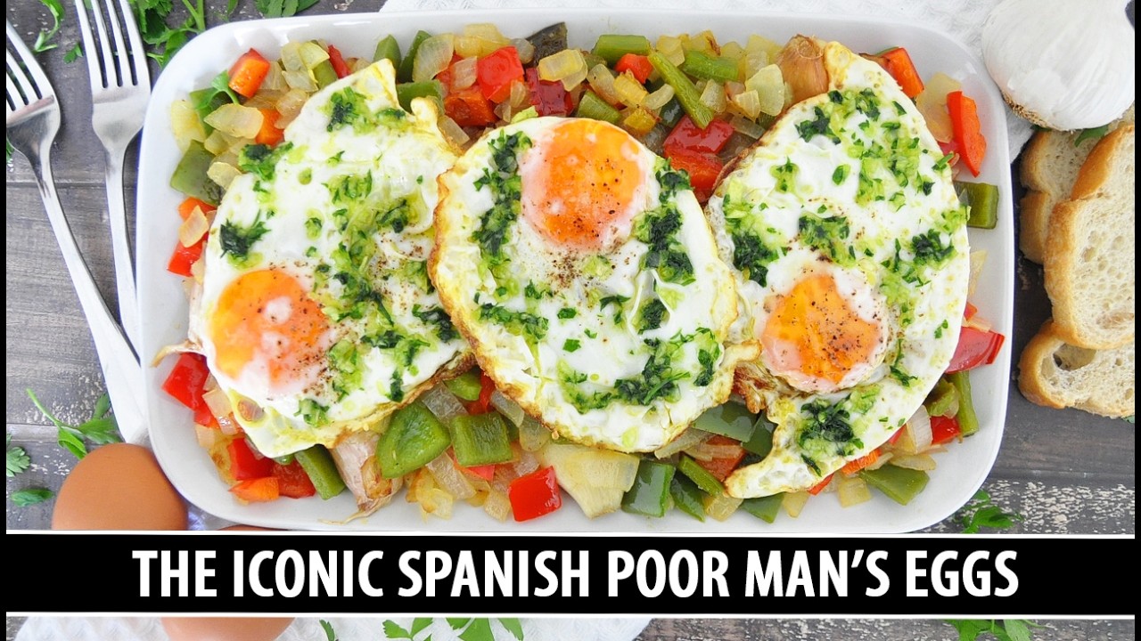 Испанские яйца для бедняков | Одно из самых культовых блюд Испании