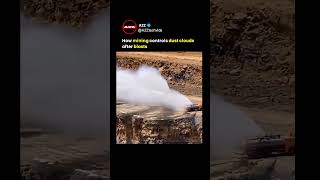 How They Control Massive Dust Clouds After Mining Blasts