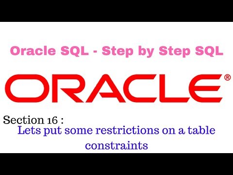 Oracle Sql Step by Step Approach (090 accept only few values check)