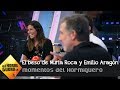 Nuria Roca y Emilio Aragón recuerdan cómo fue el beso que se dieron - El Hormiguero 3.0