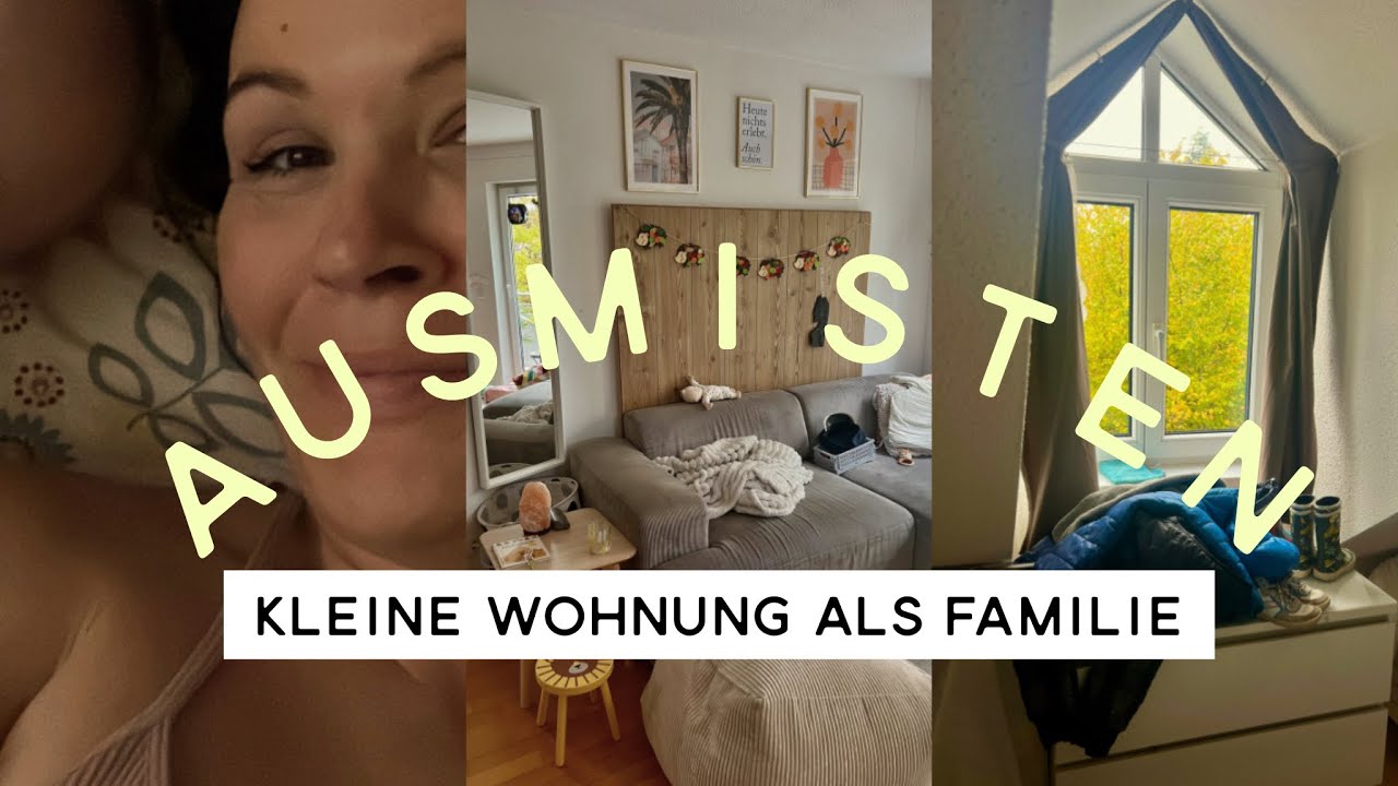 Ich miste aus 🤯 Minimalismus als Familie auf engem Raum. Glücklicher mit weniger ✨