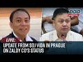 LIVE: DOJ Sec. Vida gives update on Zaldy Co's status in Prague | ABS-CBN News