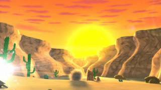Worms 4: Mayhem - Wild West cutscene (Game Rip)