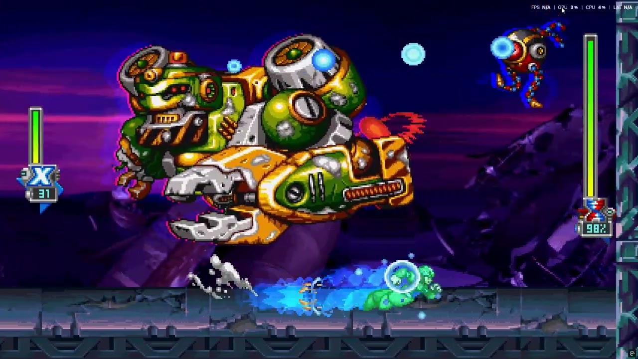 Megaman X6: Viral Nightmare Fangame Part 1 ( Intro Stage + Rainy