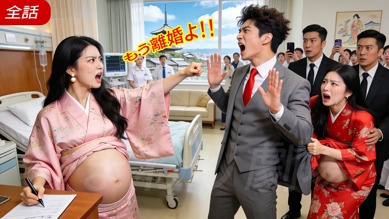 夫は人前で愛人を庇い、私に出産ベッドを譲れと命令！だが彼の億万資産はすべて私の手中——次の瞬間、彼は土下座した！#中国ドラマ #drama