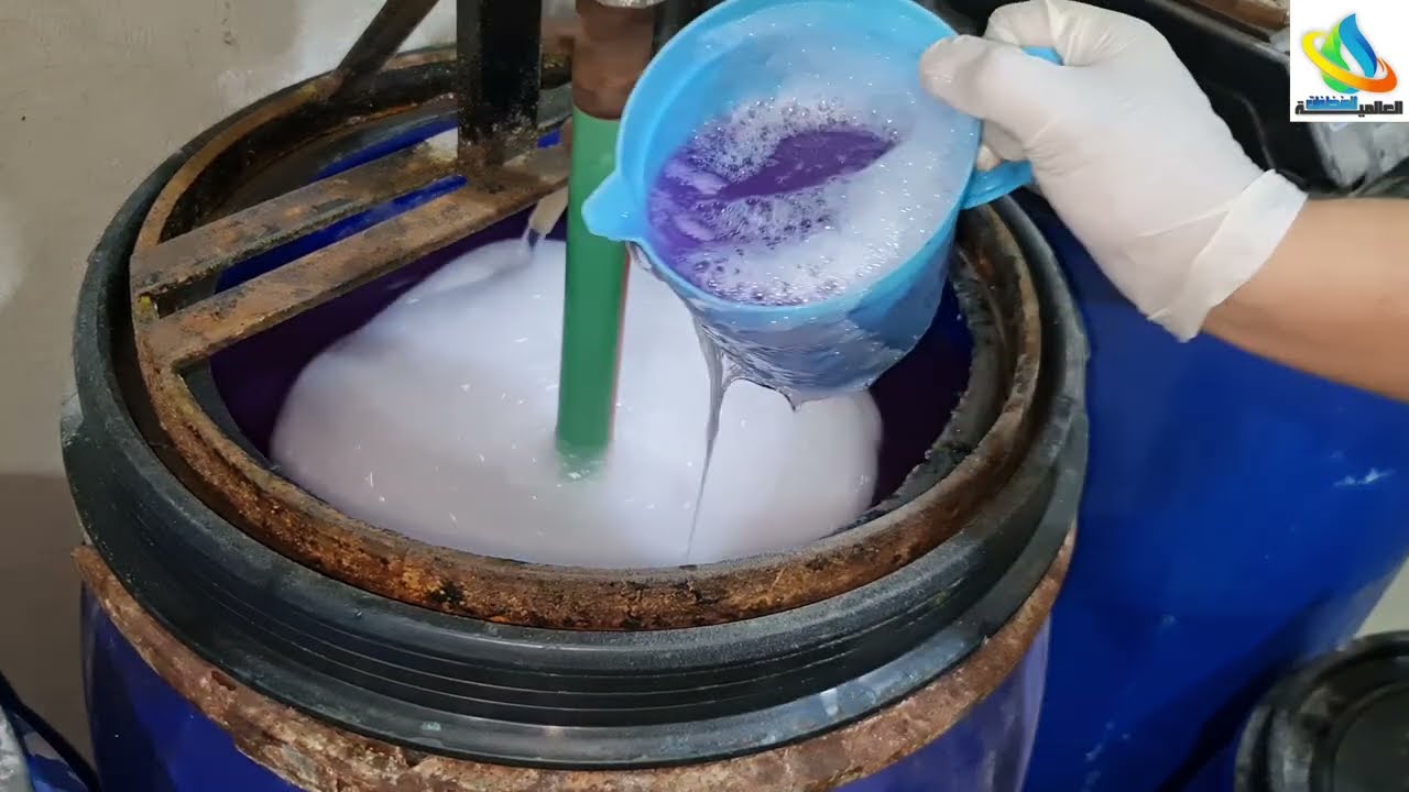 طريقة تصنيع كلوركس الوان