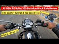 All New Royal Enfield Bullet 350 Battalion Black Ride Review | Price Top Speed Test Real Mileage