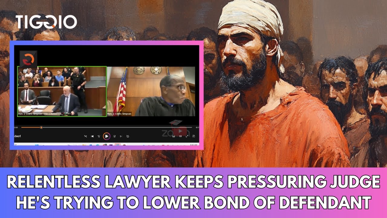 Relentless Lawyer Pressures Judge Simpson to Reverse High Bond Decision For Homicide Suspect