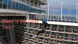 Oasis of the Seas Day 7 | Flowrider and Silent Disco on the Last Night!