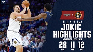 Nikola Jokić NINTH Triple-Double | Highlights vs. NOP Update