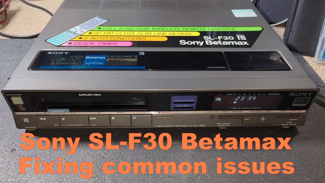 sony-sl-f30-betamax-fixing-common-issues-youtube