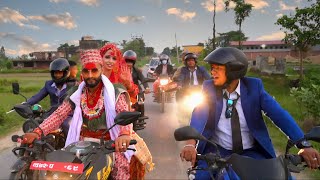 Crazy Bike Lover Groom || Aasish weds Hira || Jyoti Photo Studio screenshot 2