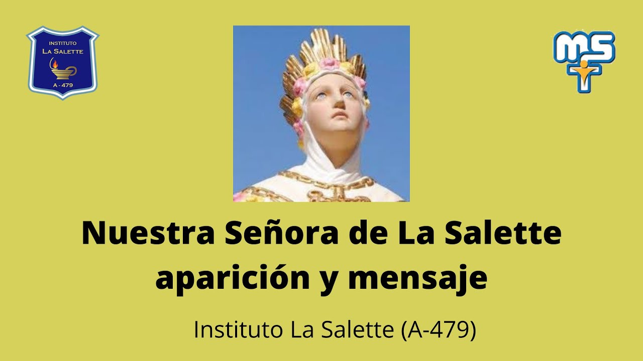 Nuestra Señora de La Salette, su aparición y mensaje