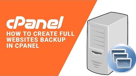 How To Your Website Full Backup Download in #Cpanel #database #viral
