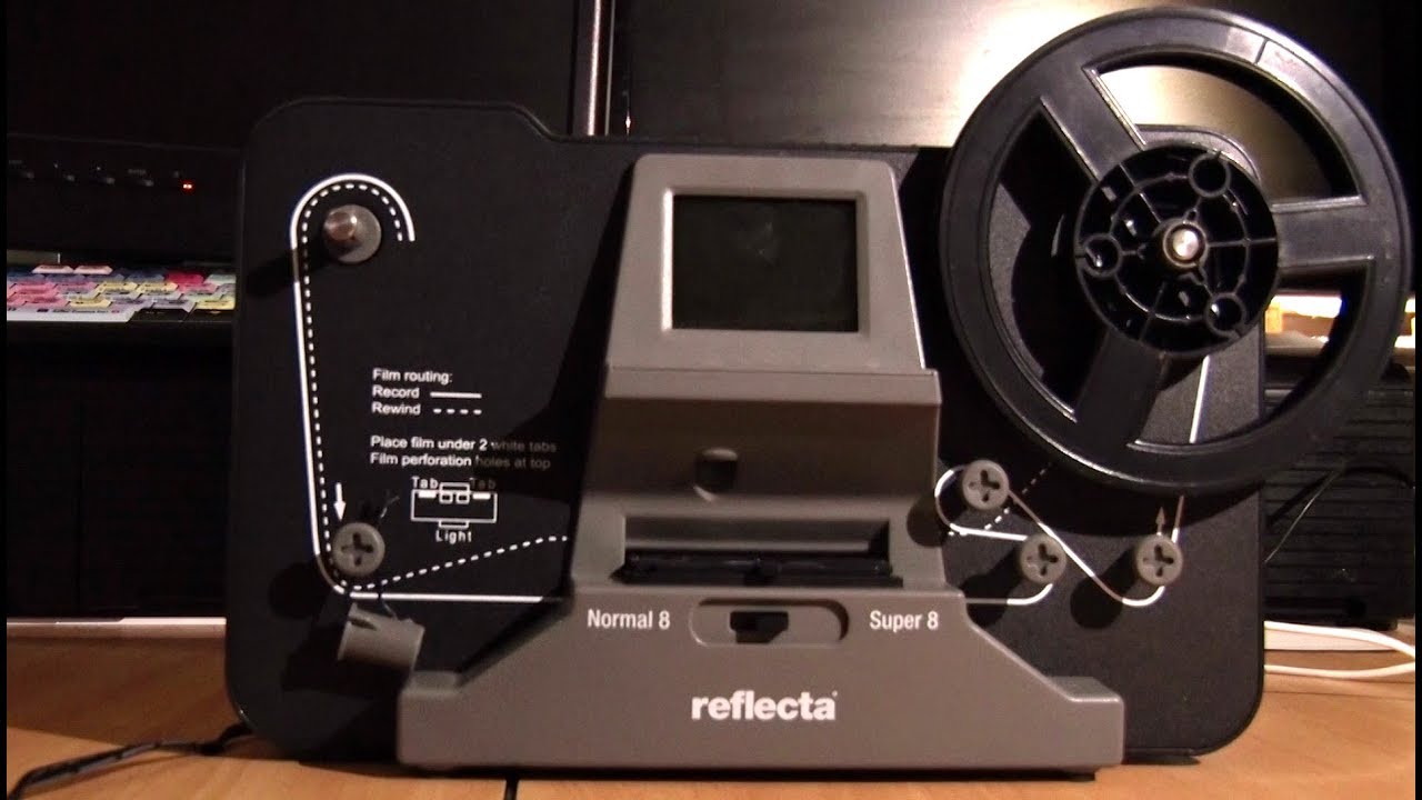Reflecta 8mm Smalfilm Scanner Instructie