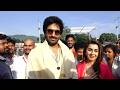 Aadhi Pinisetty with Wife Nikki Galrani Visits Tirumala