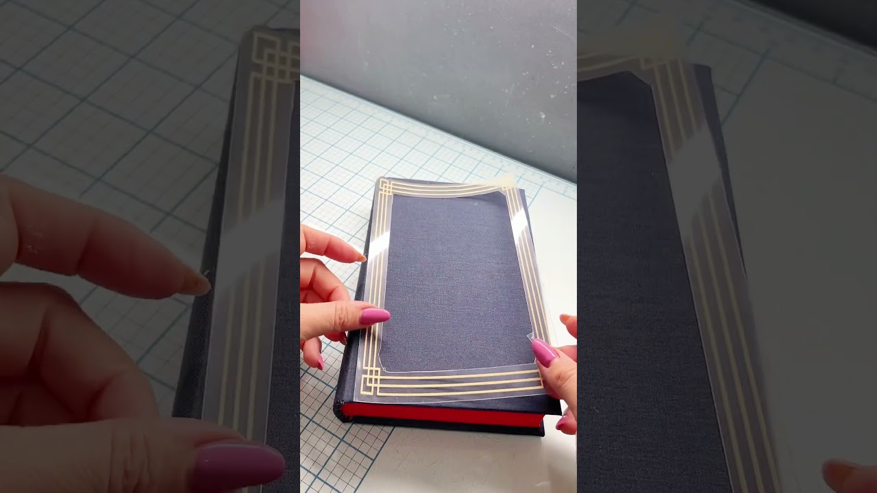 Crea libro personalizado vinilo textil 