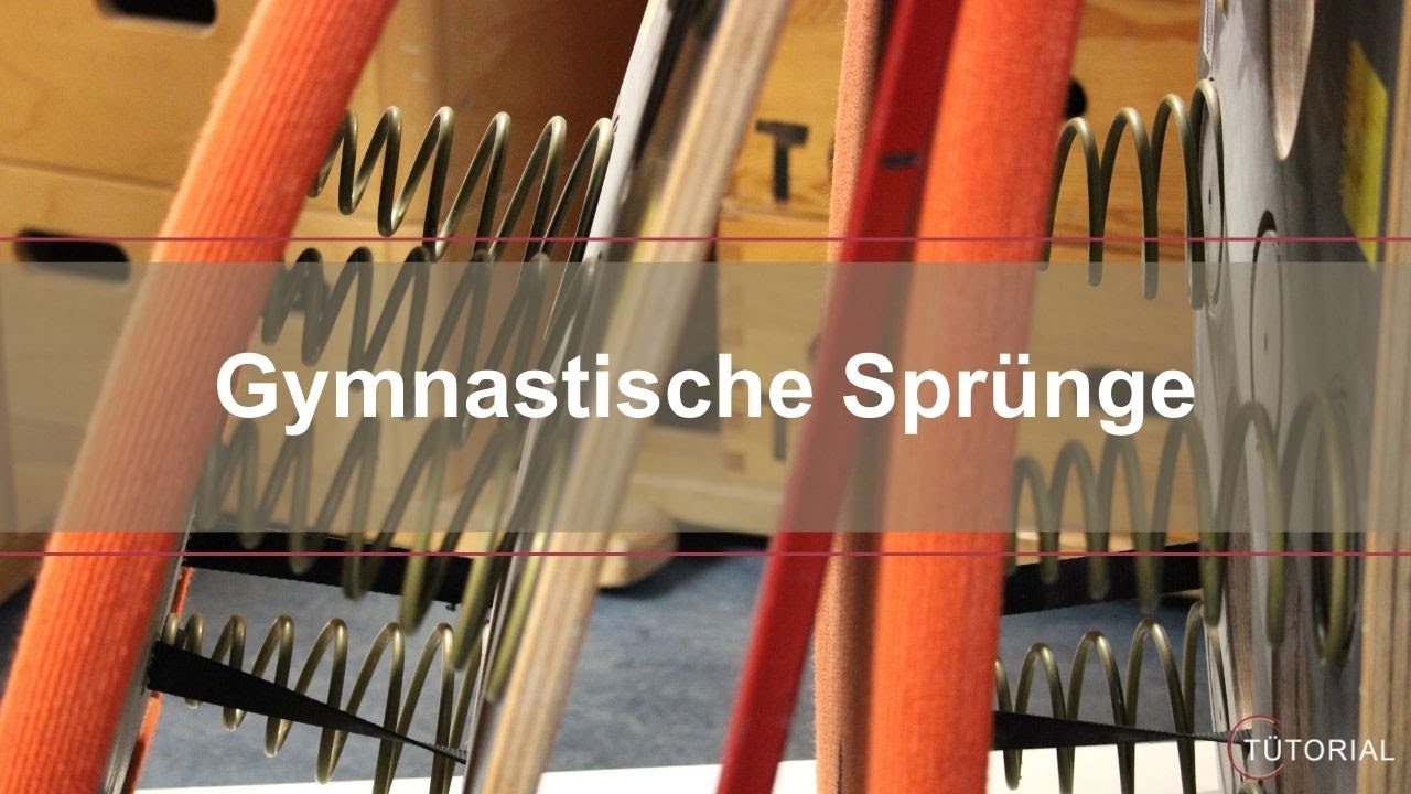 Gymnastische Sprünge | TÜtorial