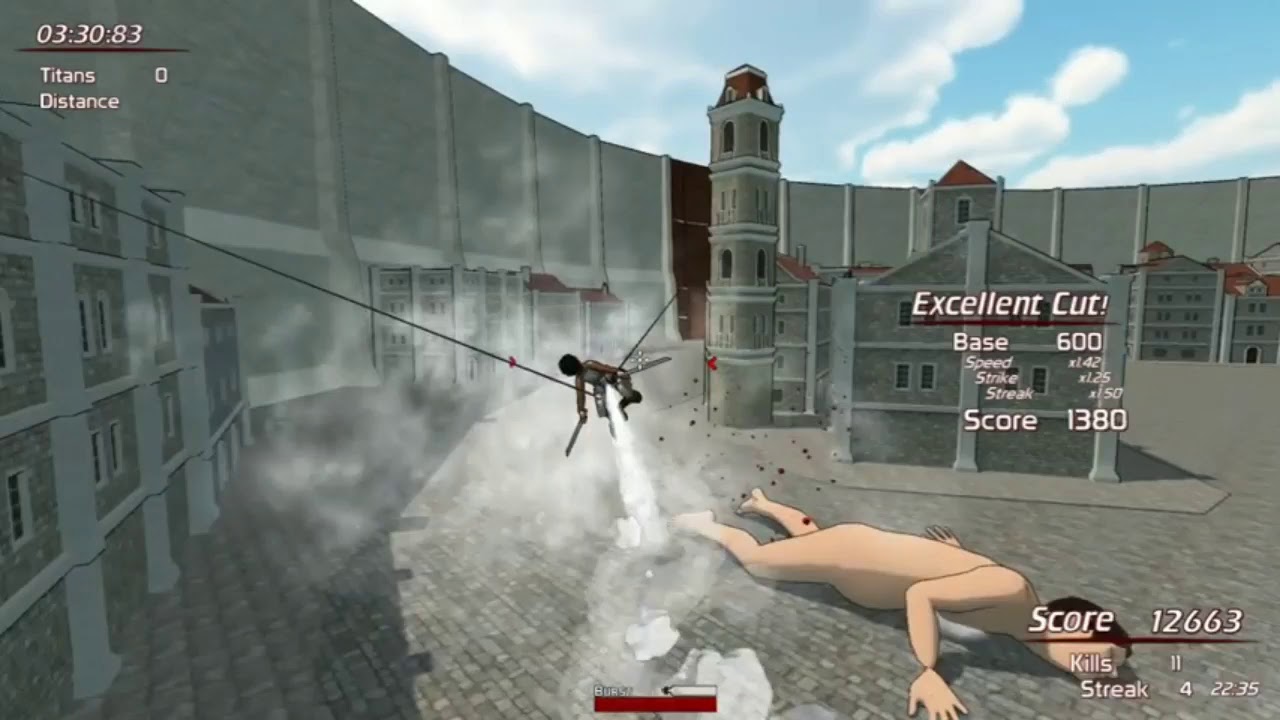 A Class run | Roark's Attack on Titan fan game Gameplay (0.2.0)