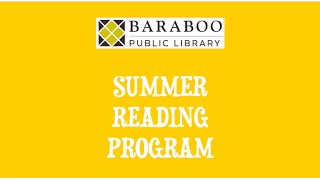 Summer Reading Program 2020 - Baraboo Public Library