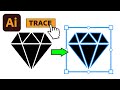 How to auto trace anything in illustrator  2 min tutorial
