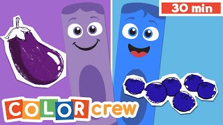 Toddler Learning Videos w Color Crew - 30 minutes | @BabyFirst Learn Colors, ABCs, Rhymes & More ​