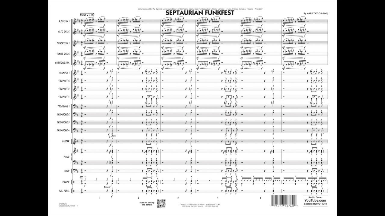 Septaurian Funkfest by Mark Taylor - YouTube
