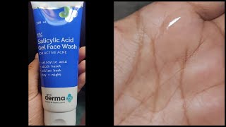 THE DERMA CO 1% SALICYLIC ACID GEL FACE WASH WITH WITCH HAZEL REVIEW IN TAMIL