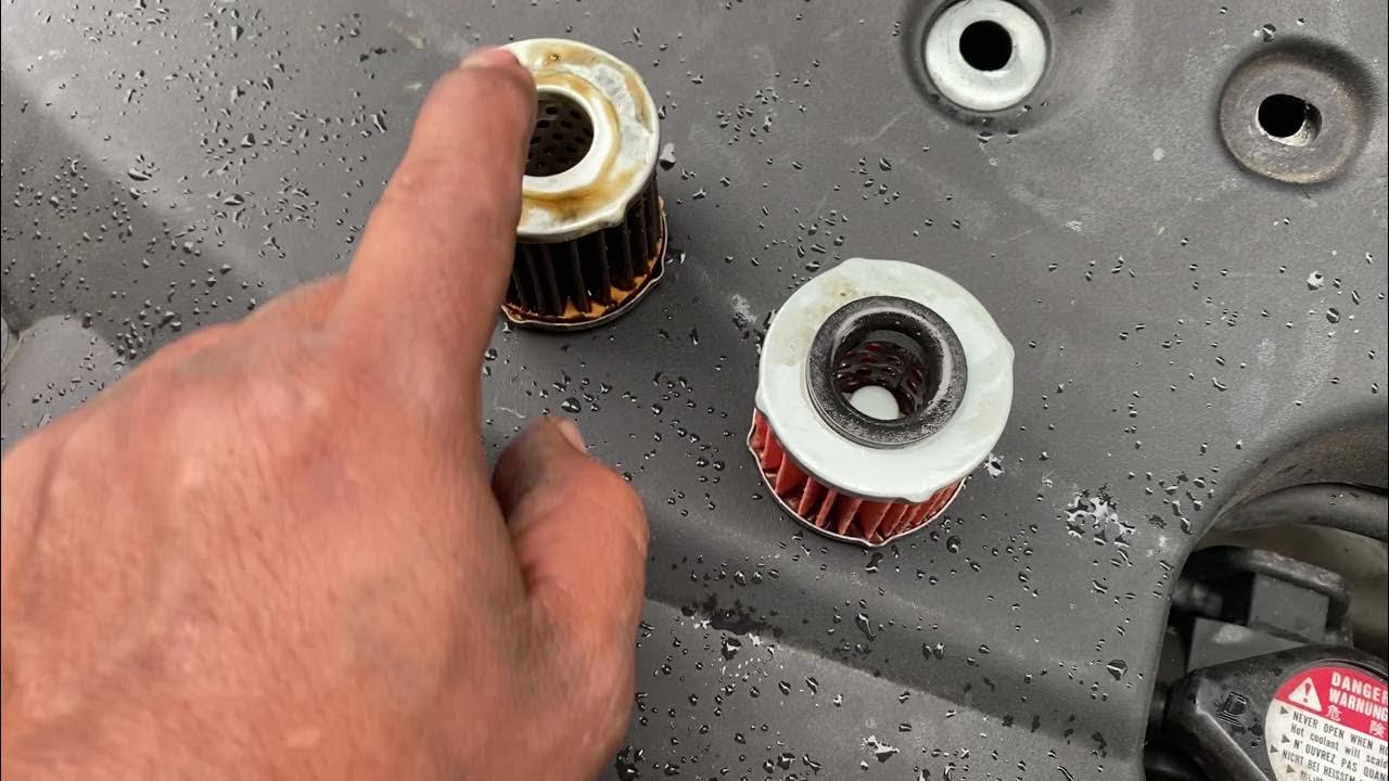 Honda odyssey transmission filter replace... Como cambiar el filtro de