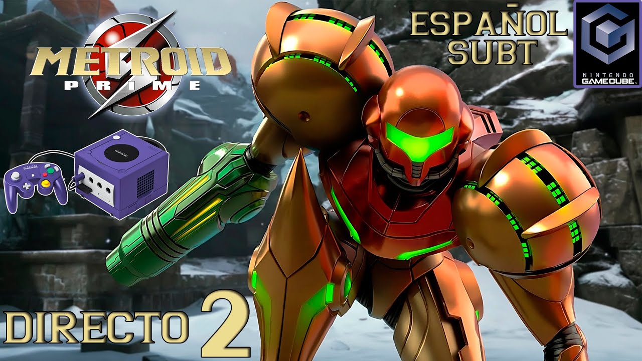 [GCN] #2 Metroid Prime - por el 100% / Directo Retro/ Español Subt ...