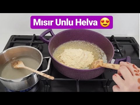 Video: Mısır Unu Helvası Nasıl Yapılır