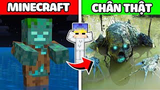 TÔ GÀ THỬ THÁCH 24H THOÁT KHỎI QUÁI VẬT SIÊU CHÂN THẬT TRONG MINECRAFT*NẾU QUÁI VẬT CÀNG CHÂN THẬT