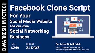 Facebook clone script: Launch your own social media website for social networking business [2018]