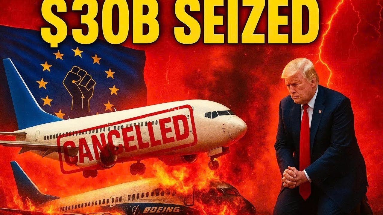 Europe Seizes $30B Boeing Deal — Trump’s 50% Tariffs Trigger Aviation Chaos