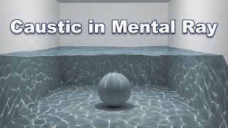 3DS Max Realistic Caustic in Mentalray