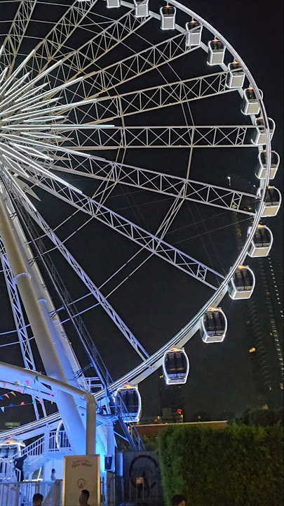 Bangkok Asiatique Sky Giant Wheel Ride | Night View Thailand | Flywaves Holidays #youtubeshorts