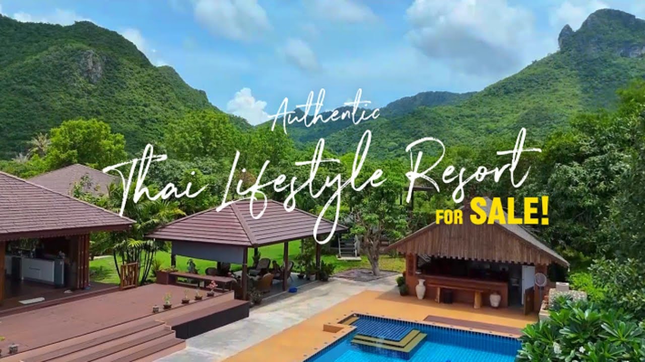 Thai - Style Resort 17.6 million THB (510k USD) at Sam Roi Yot, Thailand.